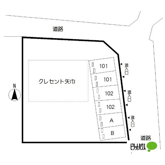 クレセント矢巾（101） 物件画像