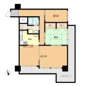 マンション菜園 間取り図画像