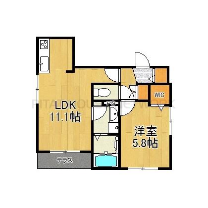  間取り図写真