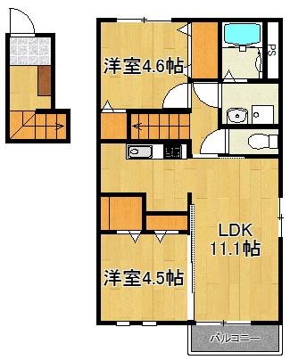  間取り図写真