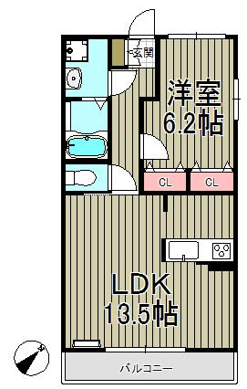 Precious Stage（207） 間取り図画像