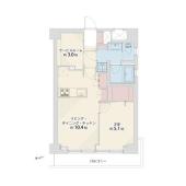 秀和旗の台レジデンス 間取り図画像