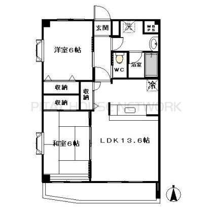  間取り図写真