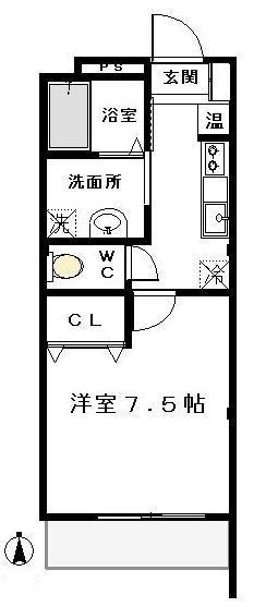 アピアランス 間取り図画像
