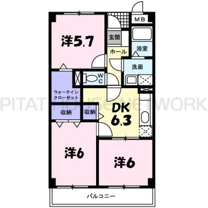  間取り図写真