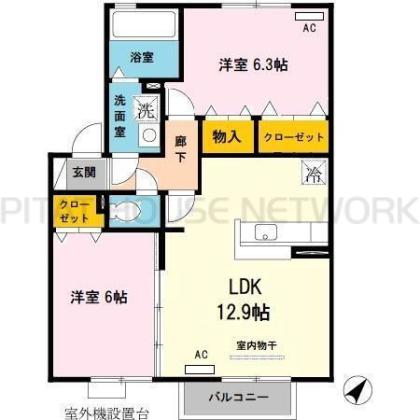  間取り図写真