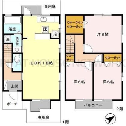  間取り図写真