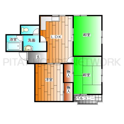 和室と洋室の３ＬＤＫ★