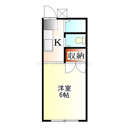 収納付のお部屋