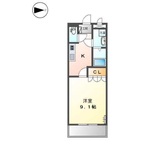 グランエスト 間取り図画像