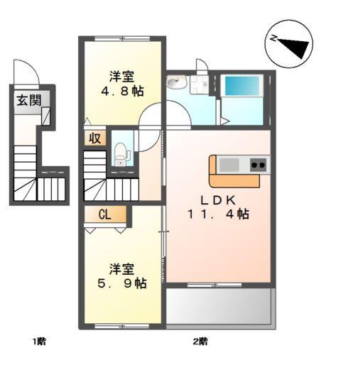 間取り図写真