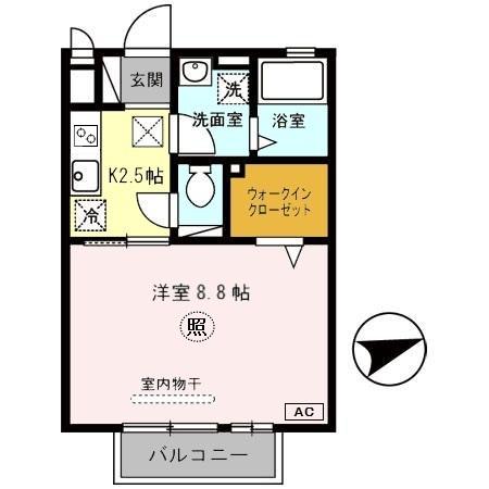 リヴェール・アビタシオン（202） 間取り図画像