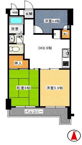 間取図(平面図)