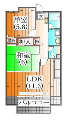 間取図(平面図)