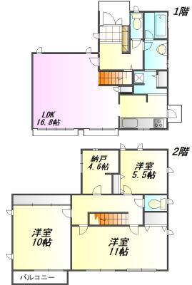 間取図(平面図)
