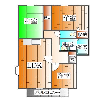 間取図(平面図)