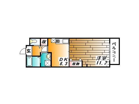 【スマイルⅠ番館】【岡場駅】１ＤＫ＋ロフ