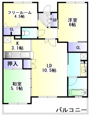 間取図(平面図)