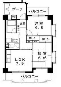 間取図(平面図)