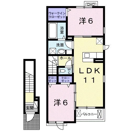 アネラ（205） 間取り図画像