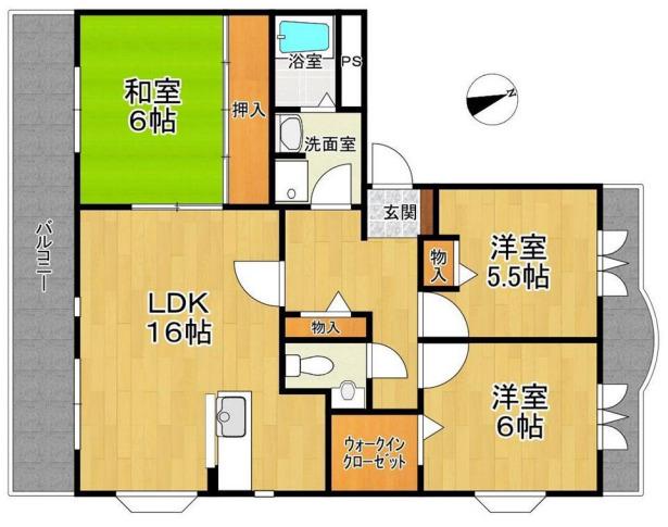 間取図(平面図)