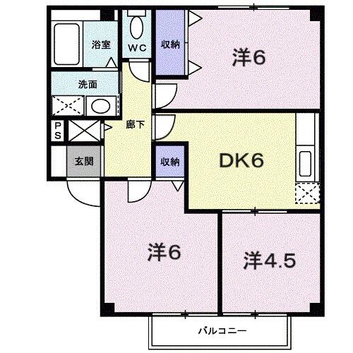 セレクトハイム（102） 間取り図画像