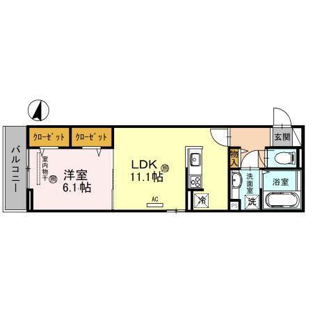 冨士屋　壱番館（302） 間取り図画像