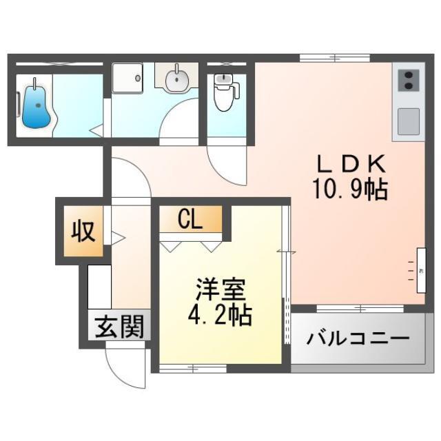 Ｔｈｅ　ＬＯＲＤ 間取り図画像