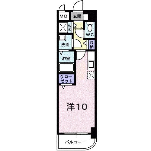 ヴァレ谷上（301） 間取り図画像