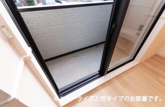 サニーフラット黒岡Ａ棟（102） バルコニー