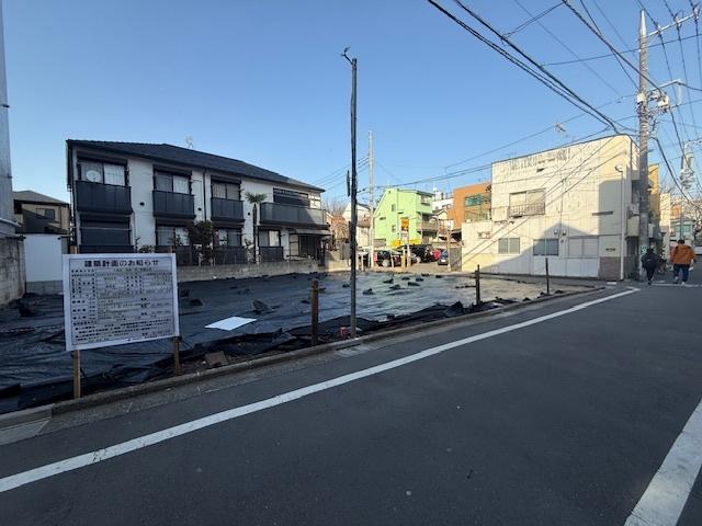 全面道路含む土地写真(2026年3月撮影)