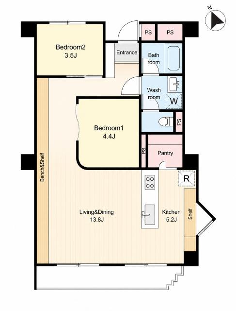 フォレスト・ヒルズ 間取り図画像