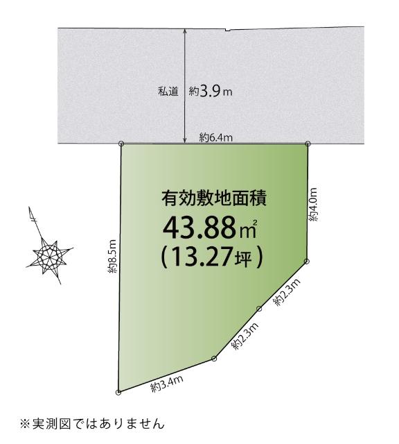 【限定1区画】　誰もが羨むアドレス「広尾1丁目」　未来へ受け継 区画図