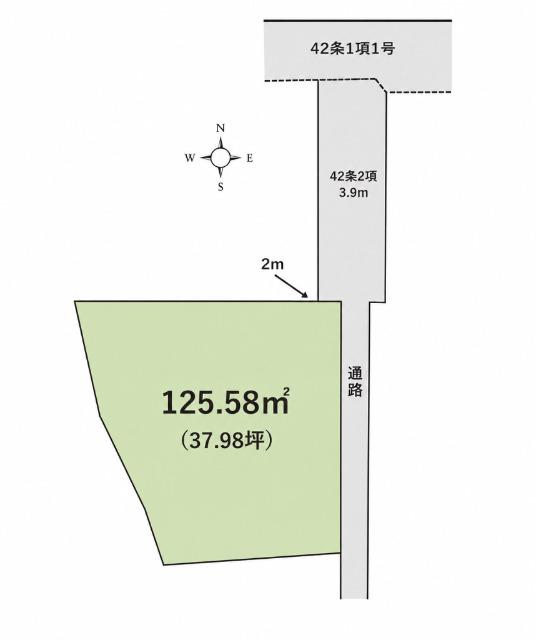 下目黒＿売地 区画図
