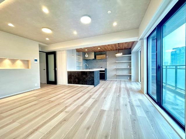 朝日白金台マンション リビング