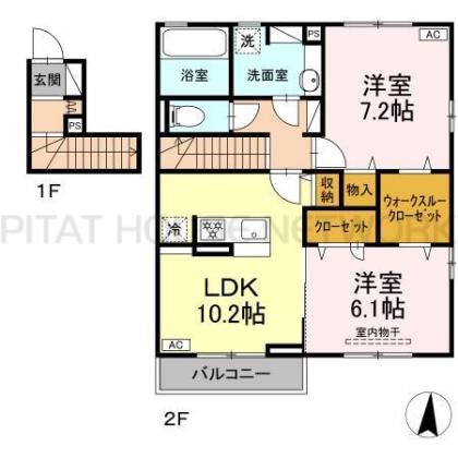  間取り図写真