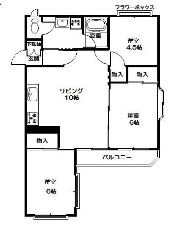  間取り図写真
