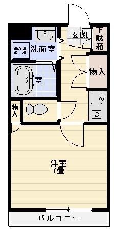 みやたマンション（泉玉露6丁目）（403） 間取り図画像