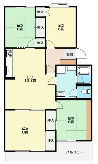  間取り図写真