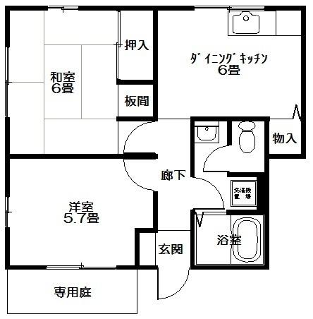  間取り図写真