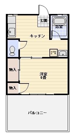 リバース（常磐関船町迎）（203） 間取り図画像