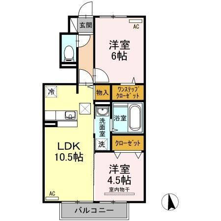 アルシオンＡ（103） 間取り図画像