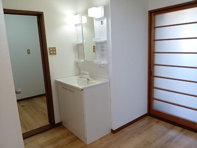 いわき市小名浜アパート 洗面