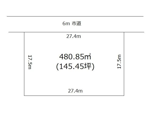 平豊間字兎渡路 区画図