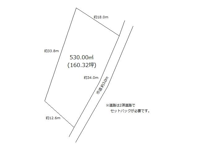 永崎字川畑 区画図