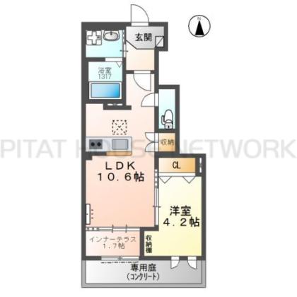 間取り図写真