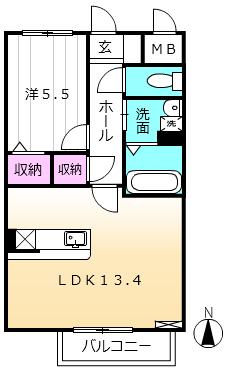  間取り図写真