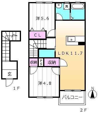  間取り図写真