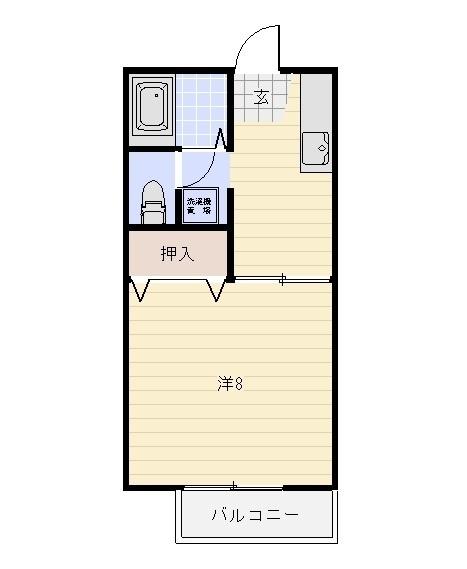ベル花水木（202） 間取り図画像