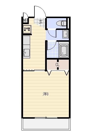 Surplus沖（101） 間取り図画像